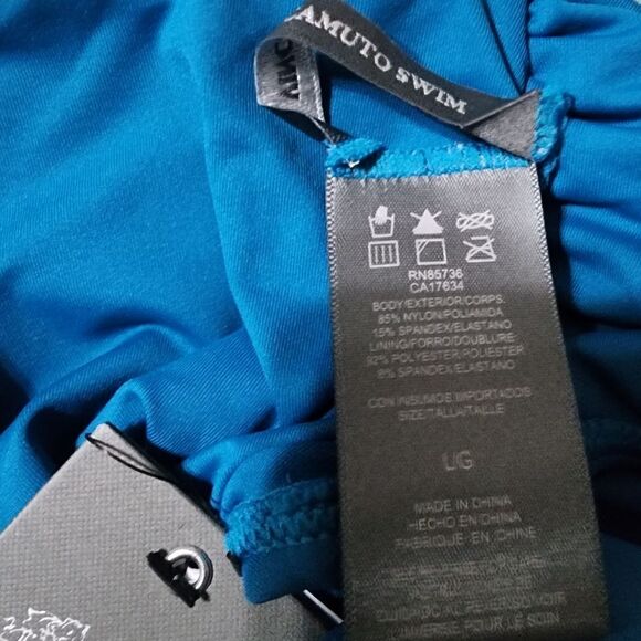 Vince Camuto Convertible High Waist Bikini Bottom NWT Size L - Picture 4 of 4